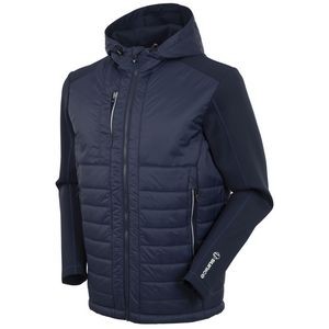 Sunice® Men's "Hamilton" Thermal Hybrid Hooded Jacket