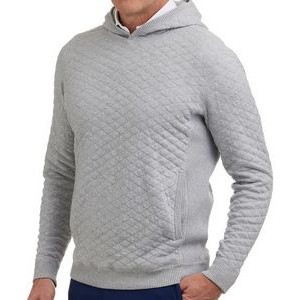 Holderness & Bourne® Wallace Midweight Egyptian Cotton Jacquard Hoodie