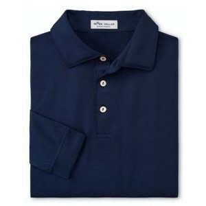 Peter Millar® Summer Comfort Solid Long Sleeve Stretch Jersey