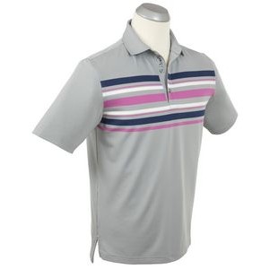 Bobby Jones® Men's Performance Engineered Stripe Polo Shirt