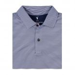 Fairway & Greene Men's USA "Mini Stripe" Tech Jersey Polo Shirt