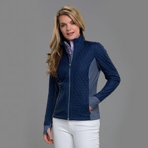 Zero Restriction™ Women's "Sydney" Full Zip Quilted Jacket