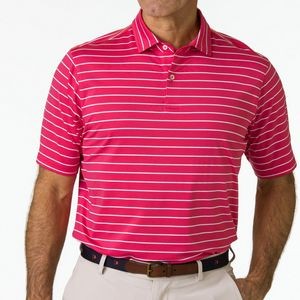 Fairway & Greene Men's USA "Faxon" Stripe Jersey Polo Shirt