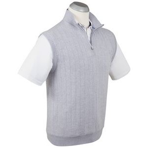 Bobby Jones® Men's Merino Lined Quarter-Zip Mock Neck Wind Vest