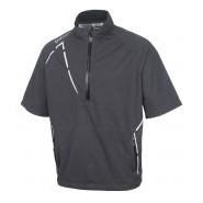 Sunice® Men's "Sullivan" Waterproof Short-Sleeve Half-Zip Windshirt