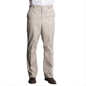 Men's Khaki Poly/ Cotton Casual Pants