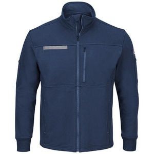 Bulwark™ Men's Full Zip Fleece Jacket - Navy Blue