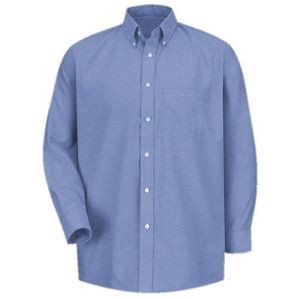 Red Kap™ Men's Long Sleeve Executive Oxford Dress Shirt - Light Blue