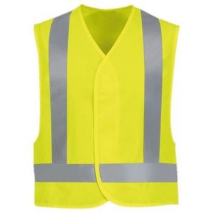 Red Kap Safety Vest - Type R, Class 2 - Safety Yellow/Silver