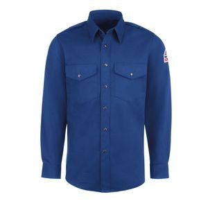 Bulwark Men's Snap-Front Uniform Shirt - Light Blue