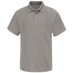 Men's Short Sleeve Classic Polo Shirt - Gray