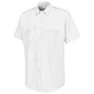 Men's Short Sleeve Deputy Deluxe Shirt - White