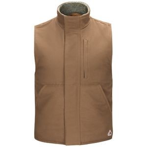 Bulwark® Sherpa Lined Brown Duck Vest - Brown Duck