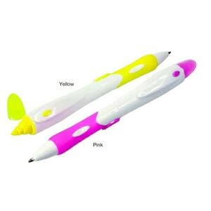 Dual Function Highlighter w/ Retractable Pen