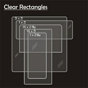 Clear Decal (1"x2.5")
