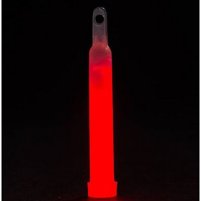 Imprinted USA Made 6" Red Glow Light Sticks
