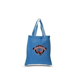 100% Cotton Sheeting Tote Bag with Matching Handles 15" x 16"H (includes up to Full Color Imprint)