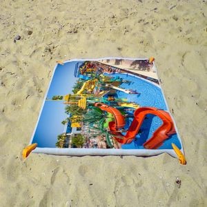 Full Color Full Bleed Sublimated Beach Towels (30"X60")