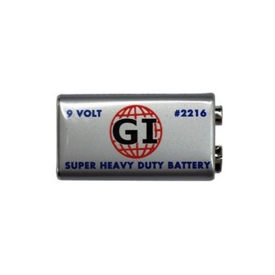Batteries 9-Volt - Non Alkaline Blanks
