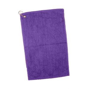 Golf Towel 100% Cotton Velour & Terry Hemmed 16" x 25" (Full Color Imprint Included)