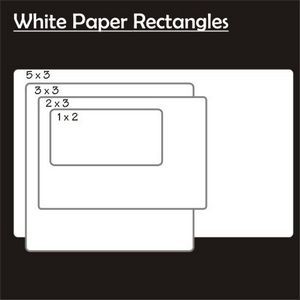 White Decal (.625"x1")