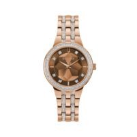 Bulova Ladies' Rose-Gold Watch with Crystals