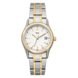 TFX by Bulova Ladies' Corporate Collection Watch with Silver/Gold Band