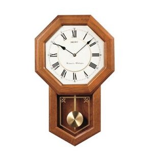 Seiko Schoolhouse Pendulum Wall Clock