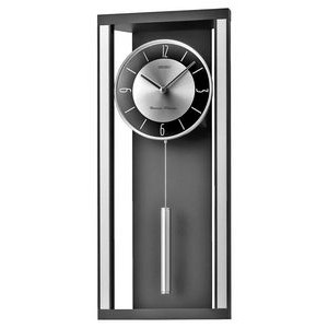 Seiko Mid-Century Modern Wall Clock with Dual Chimes & Pendulum