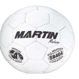 Official Meteor Clarino Leather Soccer Ball (Size 5)