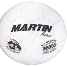 Meteor Clarino Leather Soccer Ball (Size 4)