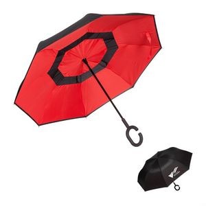 The Panache Smart Umbrella - Red
