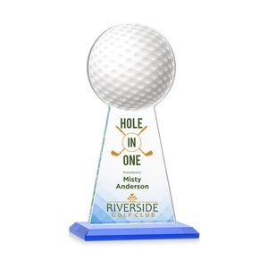 VividPrint™ Award - Edenwood Golf/Sky Blue 9"