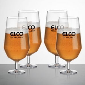 Poolside Tritan™ Beer Glass - 22oz Clear (Set of 4)