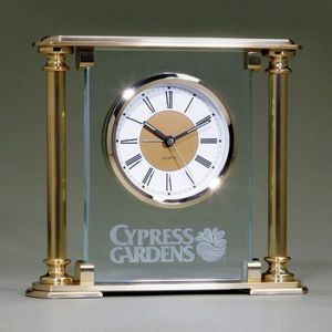 Mantel Clock - Gold 7¼"