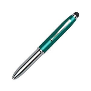 Touch Pen/Flashlight/Stylus - Green