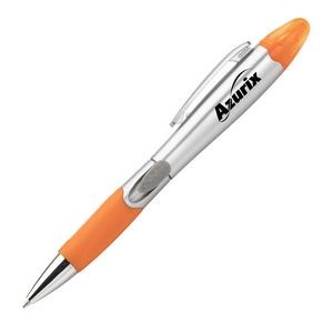 Silver Champion Pen/Highlighter - Orange