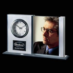 Dodsworth Frame Clock - Aluminum 8½"