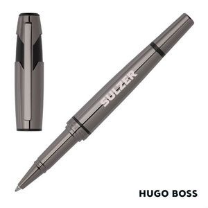 Hugo Boss® Chevron Rollerball Pen - Gun Metal