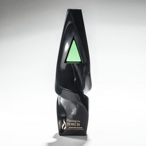 Colossus Award - 13¾" Black/Green