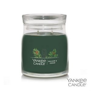 Yankee® Signature Medium 2 Wick Candle - 13oz Balsam Cedar