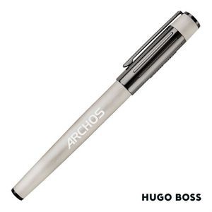 Hugo Boss® Gear Rib Rollerball Pen - Chrome