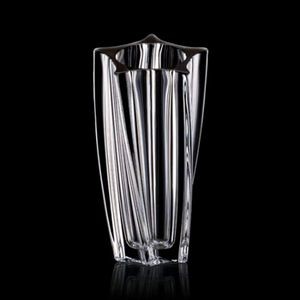 Manzini Barrel Vase - 10" Crystalline