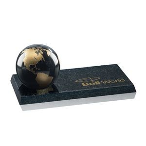 Globe on Granite - Black 4