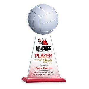 VividPrint™ Award - Edenwood Volleyball/Red 11"