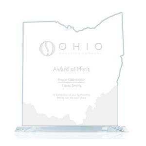State Map - Jade 8" - Ohio