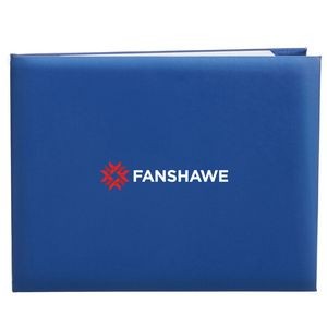 Leicester Certificate Holder - 8½"x11" Blue