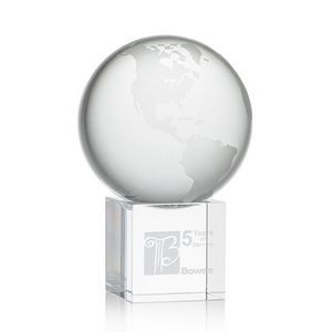 Globe on Cube - Optical 5" Diameter