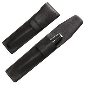 Leatherette Pen Pouch - Black