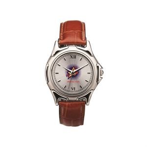 The Patton Watch - Mens - Silver/Silver/Brown
